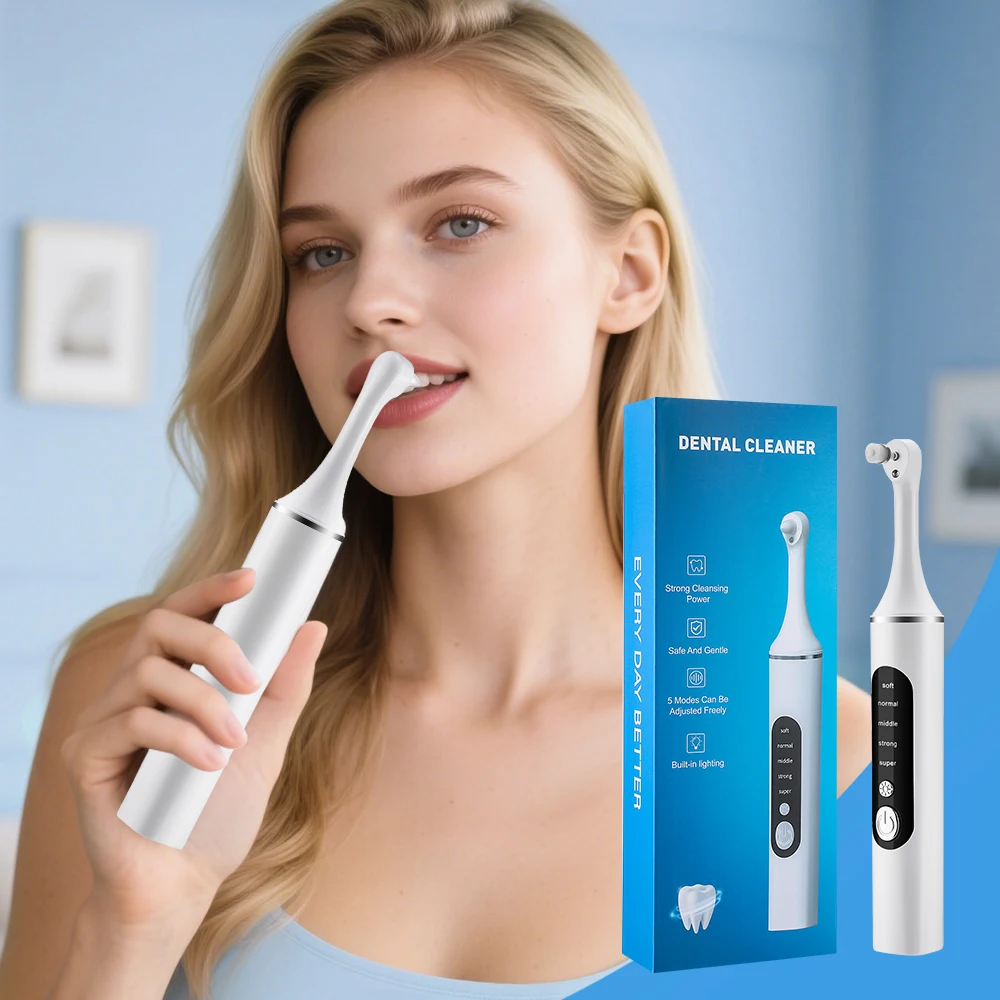 Teeth Whitening Brush - Electric Tooth Polisher Teeth Whitening Cleaner