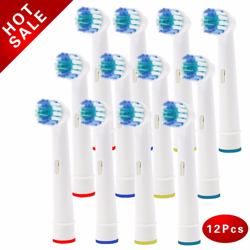 Teeth Whitening Machine Professional - 12×Replacement Brush Heads For Oral-B Electric