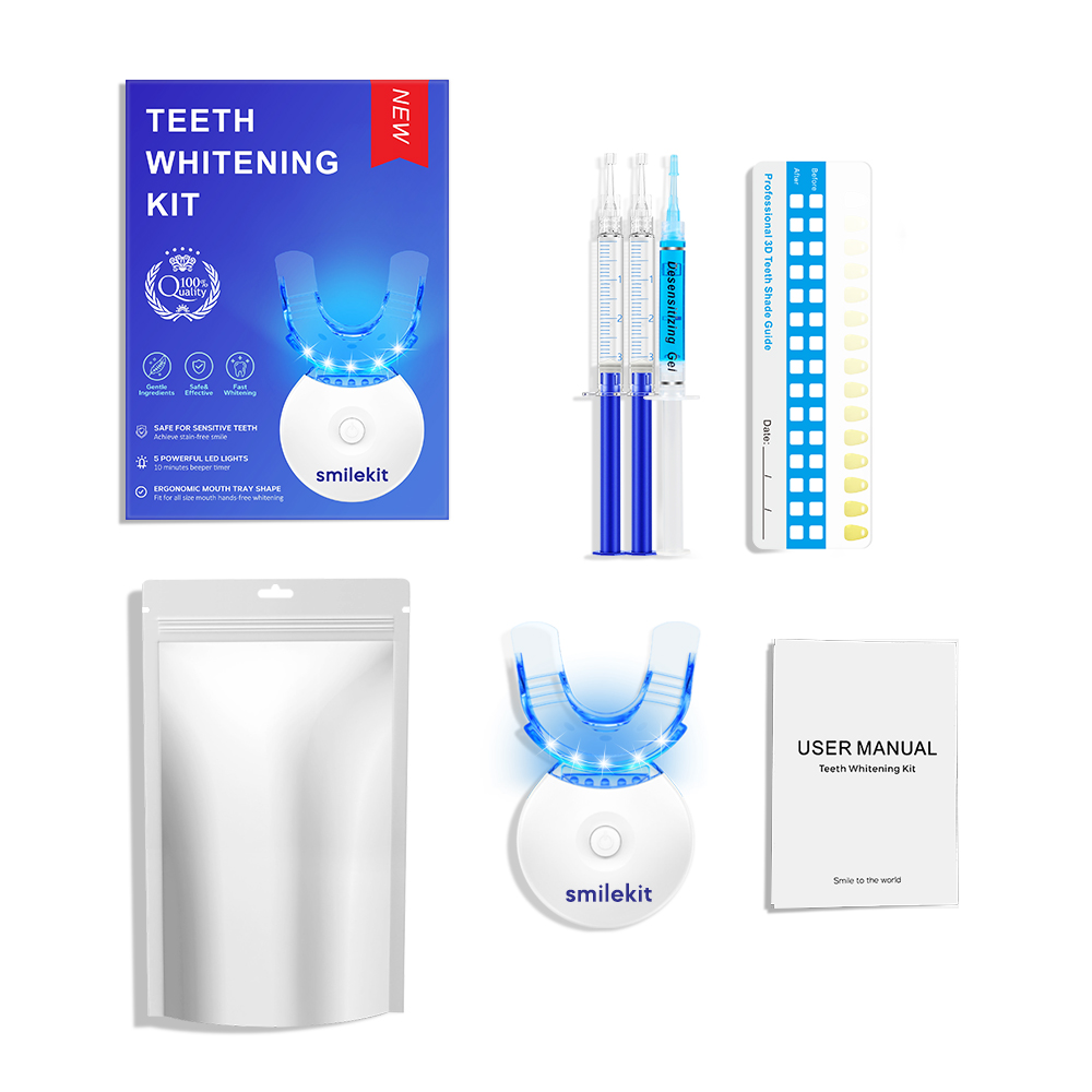 Teeth Whitening Led Kit - Teeth Whitening Kit - 5X LED