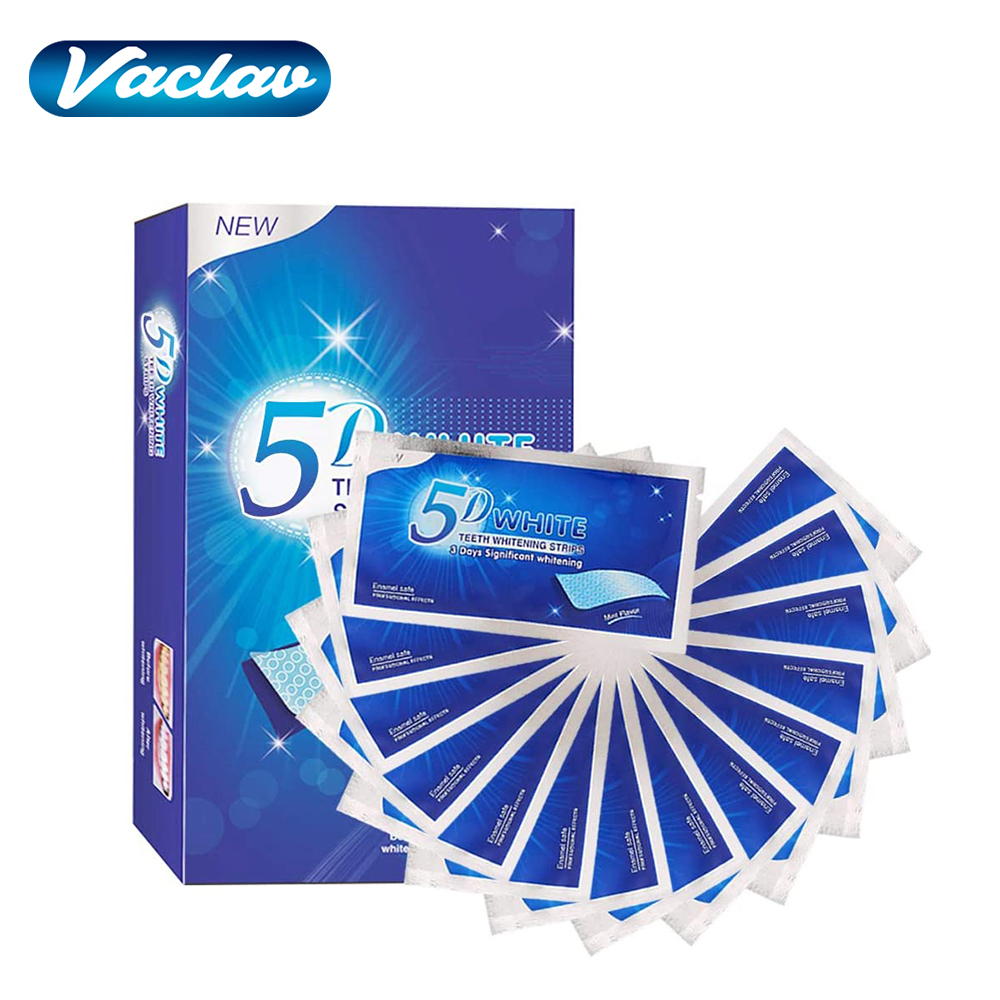 Teeth Whitening Xylitol - 5D White Teeth Whitening Strip Whitening