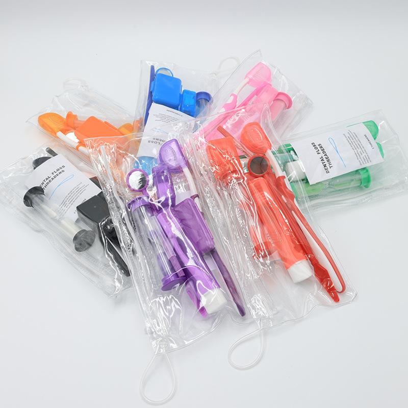 Teeth Whitening Brush - Oral Care Kit Dental Brace Cleaning