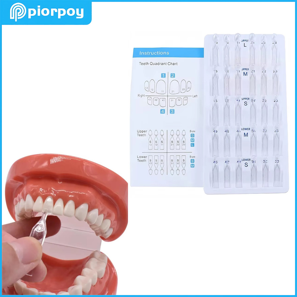 Teeth Whitening With Light - PIORPOY Dental Composite Resin Veneers Mould