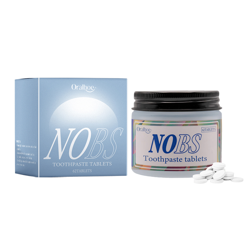 Teeth Whitening Xylitol - NOBS Toothpaste Tablets - Nano Hydroxyapatite,
