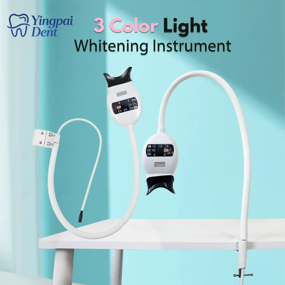 Teeth Whitening Machine Professional - Adjustable 3 Colors LED Teeth Whitening