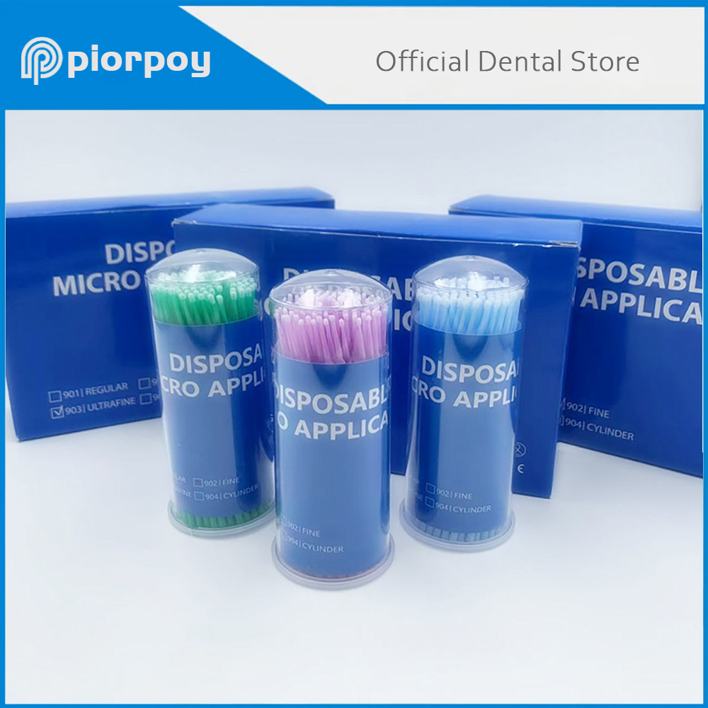 PIORPOY100Pcs/Bottle Dental Di - Teeth Whitening Brush review and price