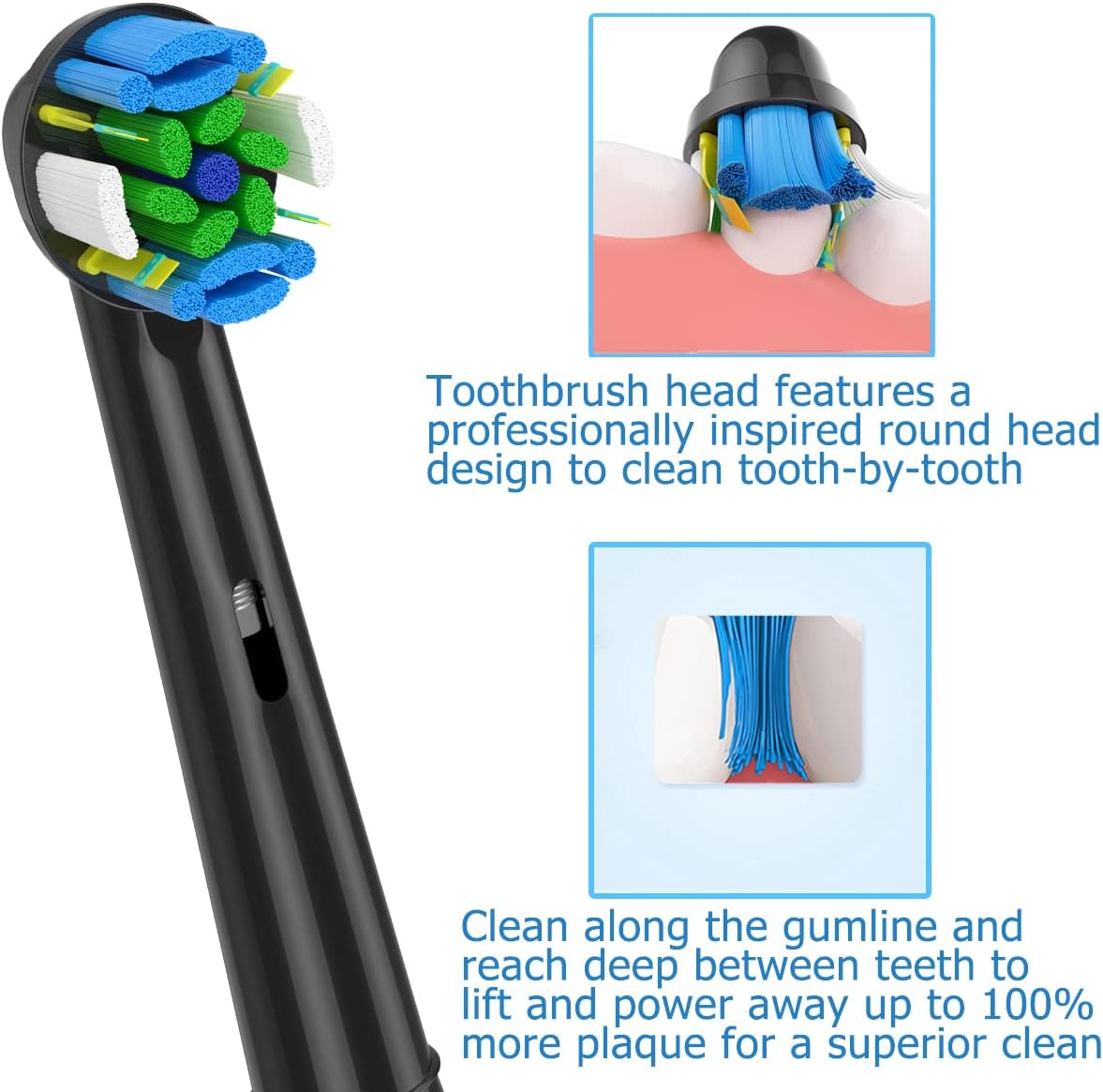 Toothbrush Replacement Heads R - Teeth Whitening Machine Professional review and price