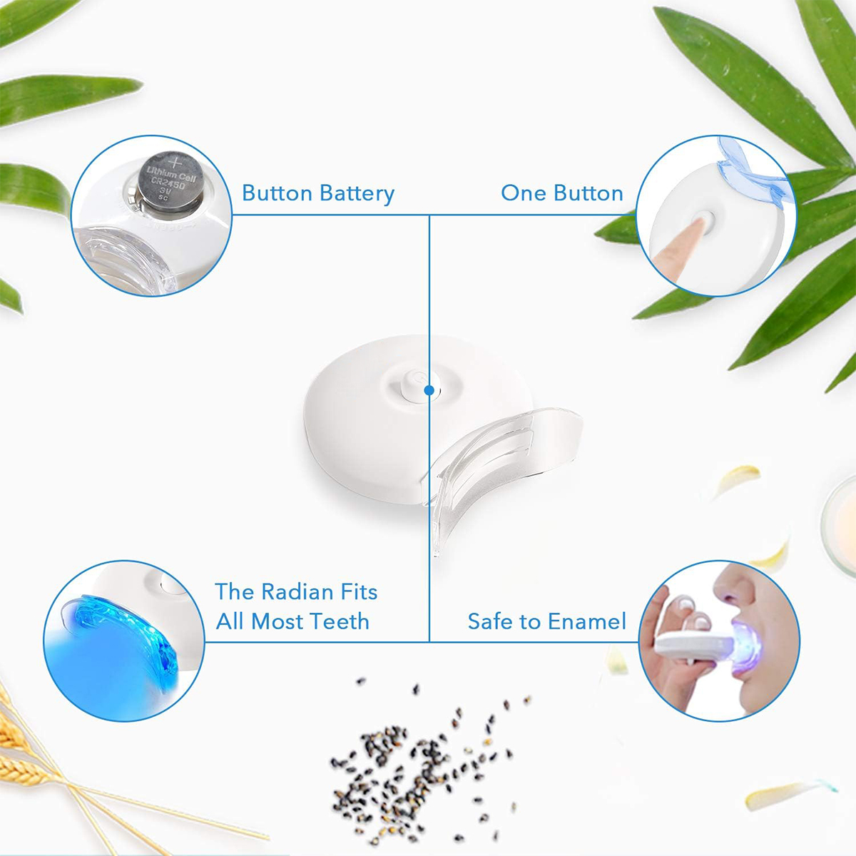 Teeth Whitening Kit - 5X LED L - Teeth Whitening Led Kit review and price