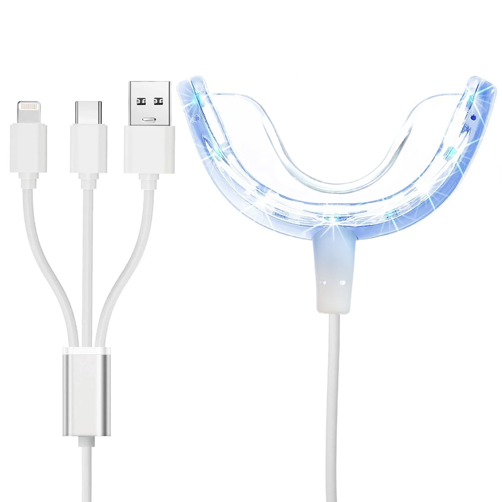 Teeth Whitening Enhancer Light - Led Mouth Tray review and price