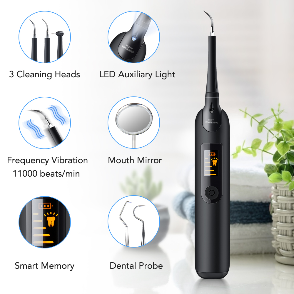 Teeth Tartar Remover Electric  - Teeth Whitening Led Kit review and price