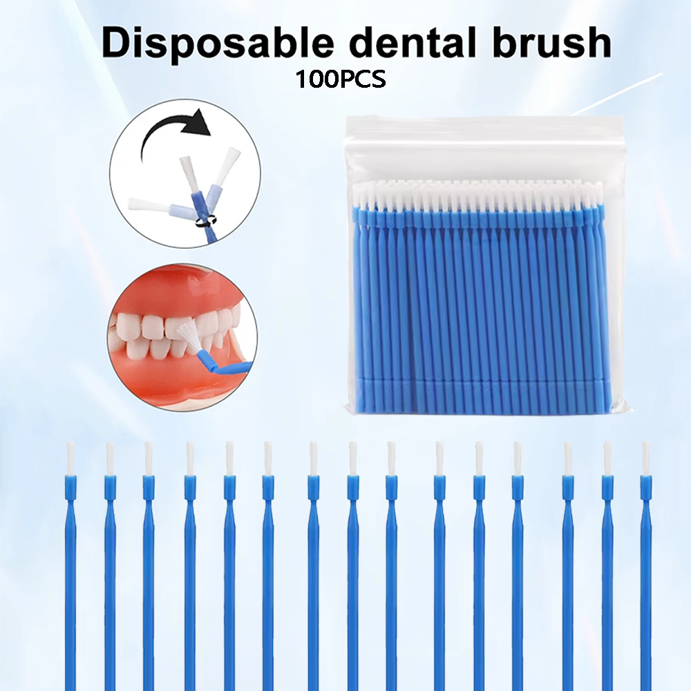 100Pcs Dental Disposable Micro - Teeth Whitening Brush review and price