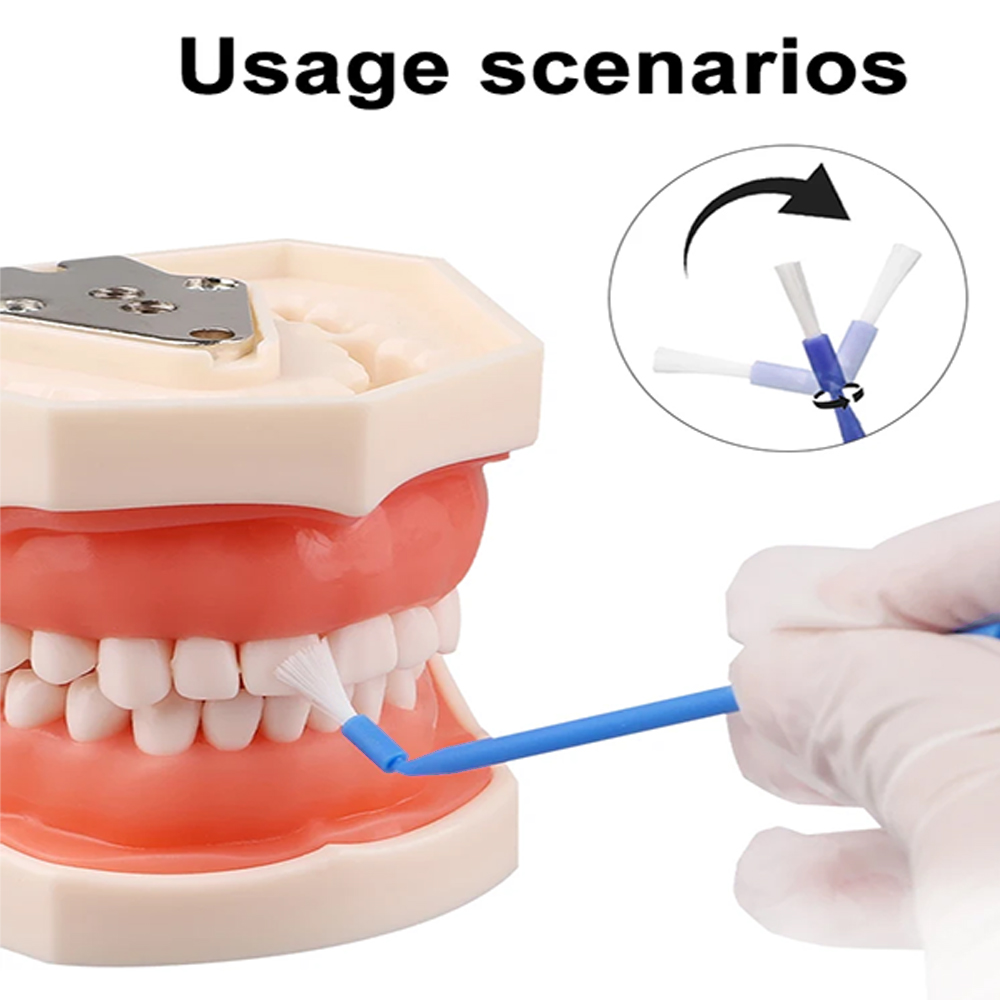 100Pcs Dental Disposable Micro - Teeth Whitening Brush review and price