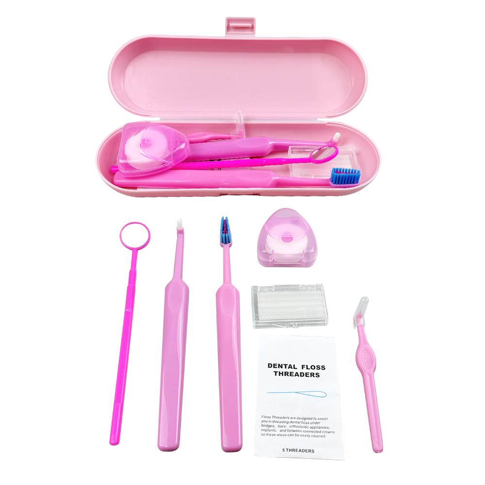 Orthodontic Oral Care Kit Dent - Teeth Whitening Brush review and price