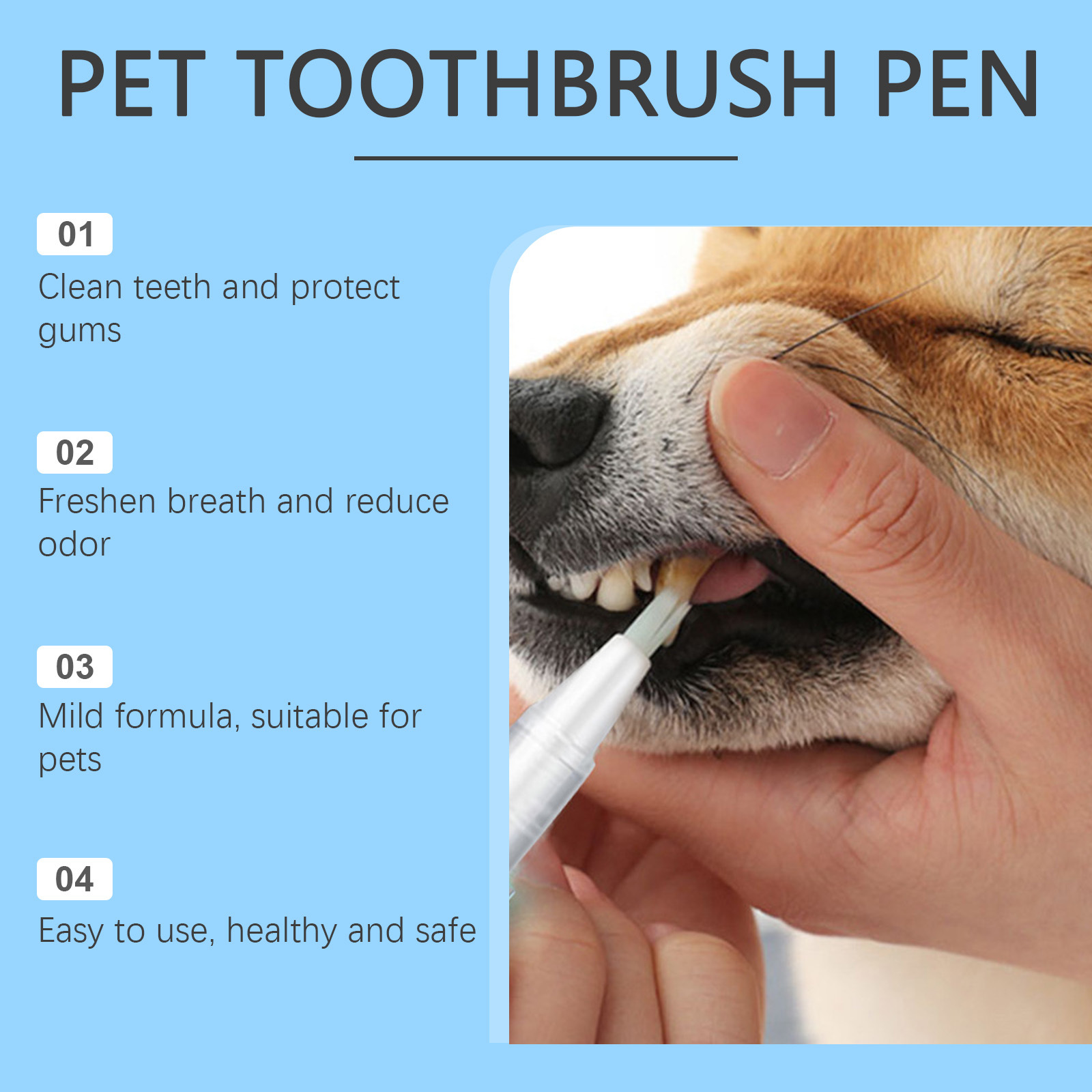 Oral Cleaning Gel Pen For Dogs - Teeth Whitening Toothpaste review and price