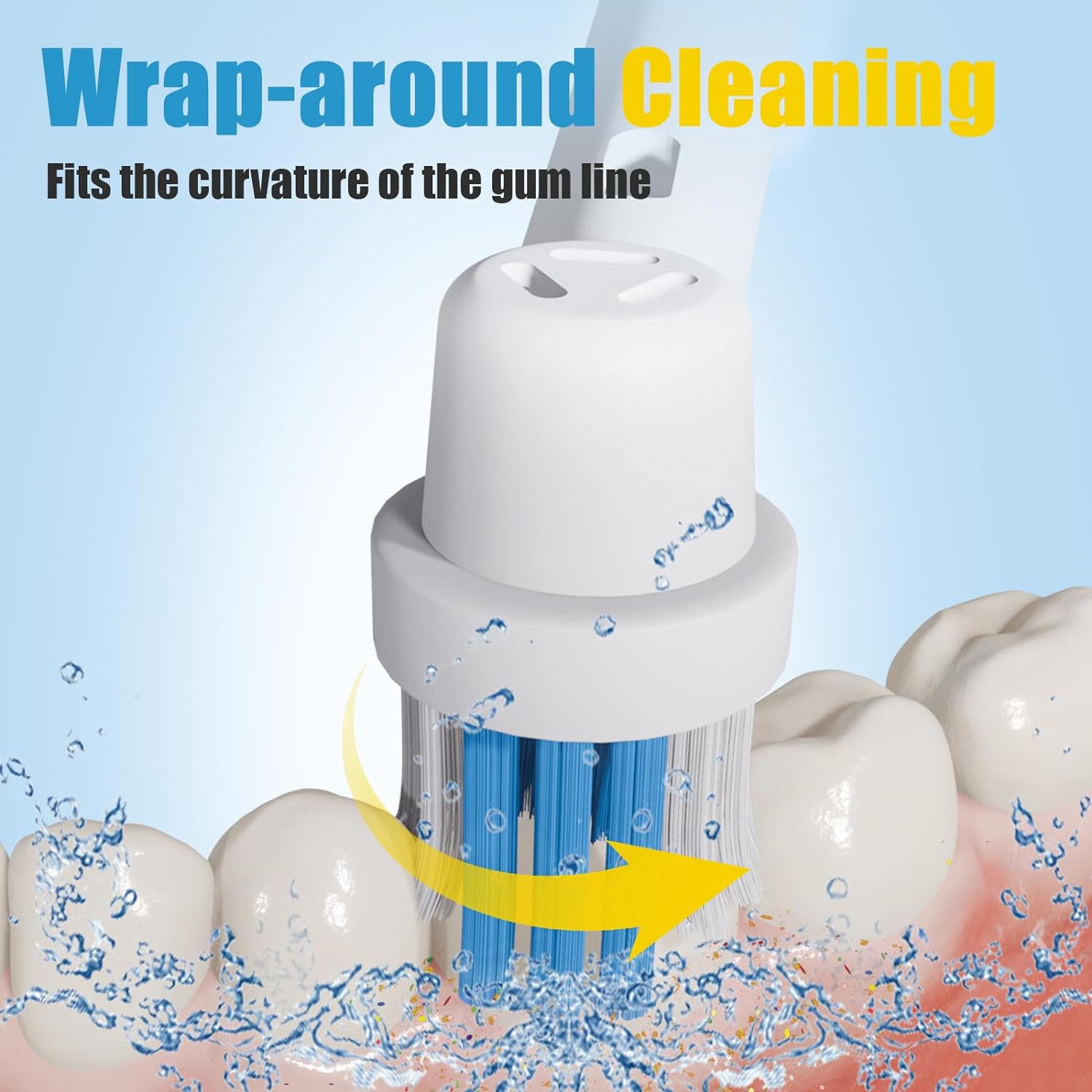 Black/White Replacement Brush  - Teeth Whitening Machine Professional review and price