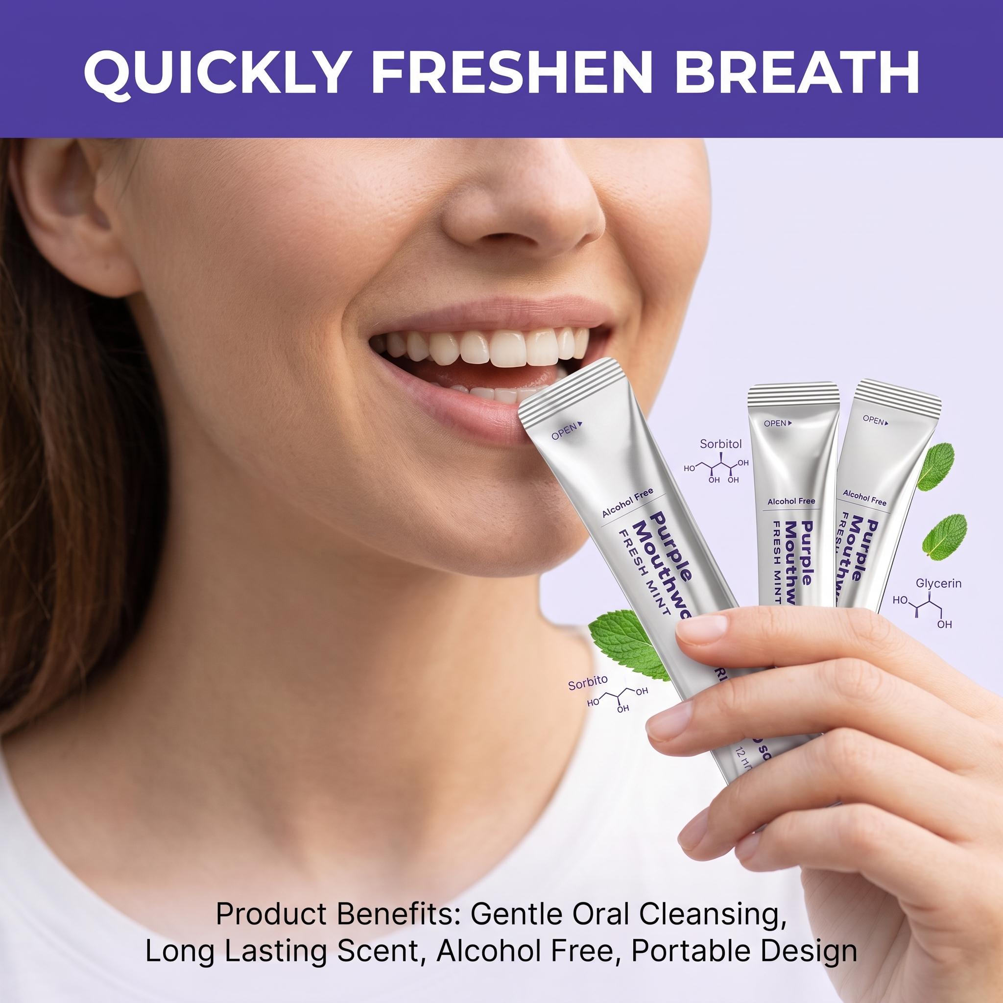 20Pack Purple Mouthwash For Te - Teeth Whitening Xylitol review and price