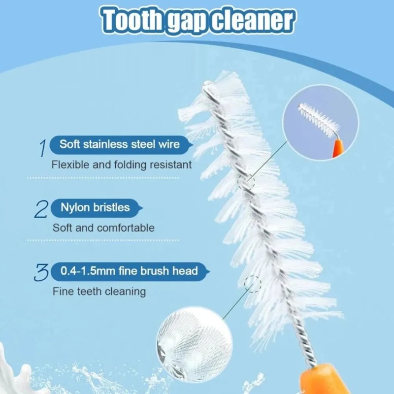 20 Pieces Interdental Brush Bo - Teeth Whitening Brush review and price