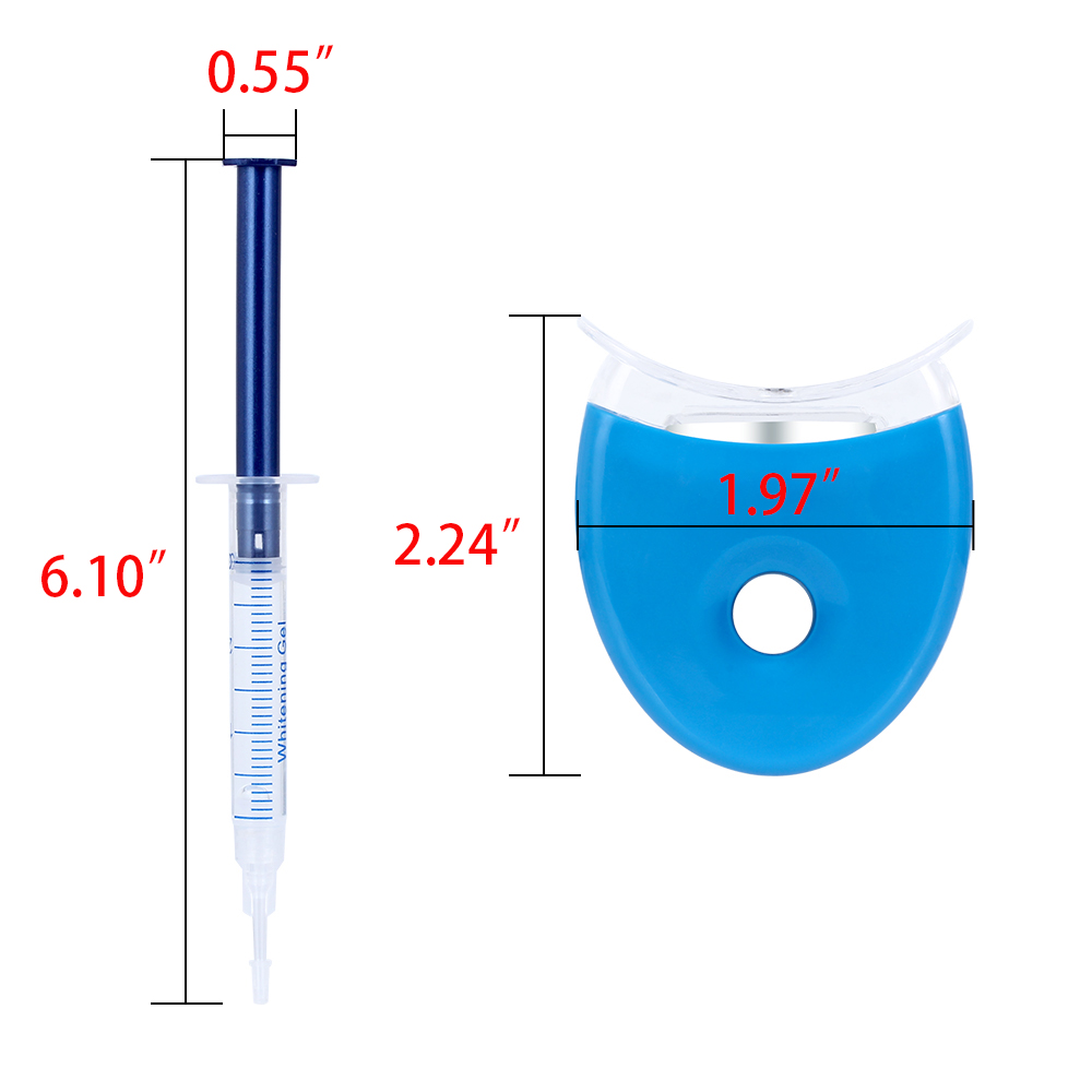 1 set Teeth Whitening 44% Pero - Teeth Whitening Led Kit review and price