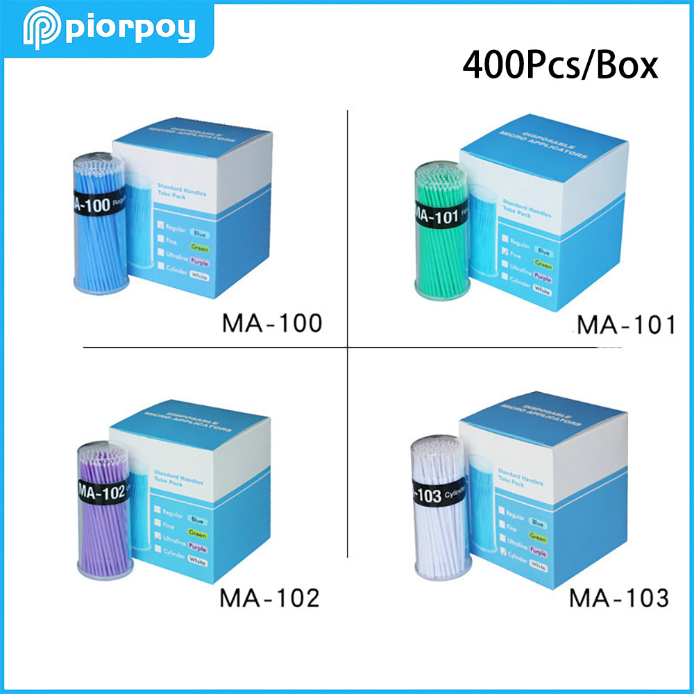PIORPOY 400Pcs/Box Dental Micr - Teeth Whitening Brush review and price