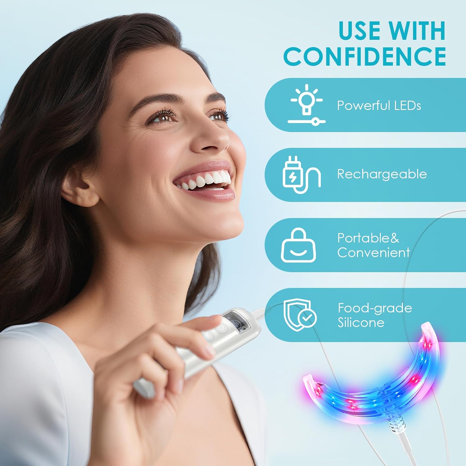 Teeth Whitening Accelerator 16 - Teeth Whitening Led Kit review and price