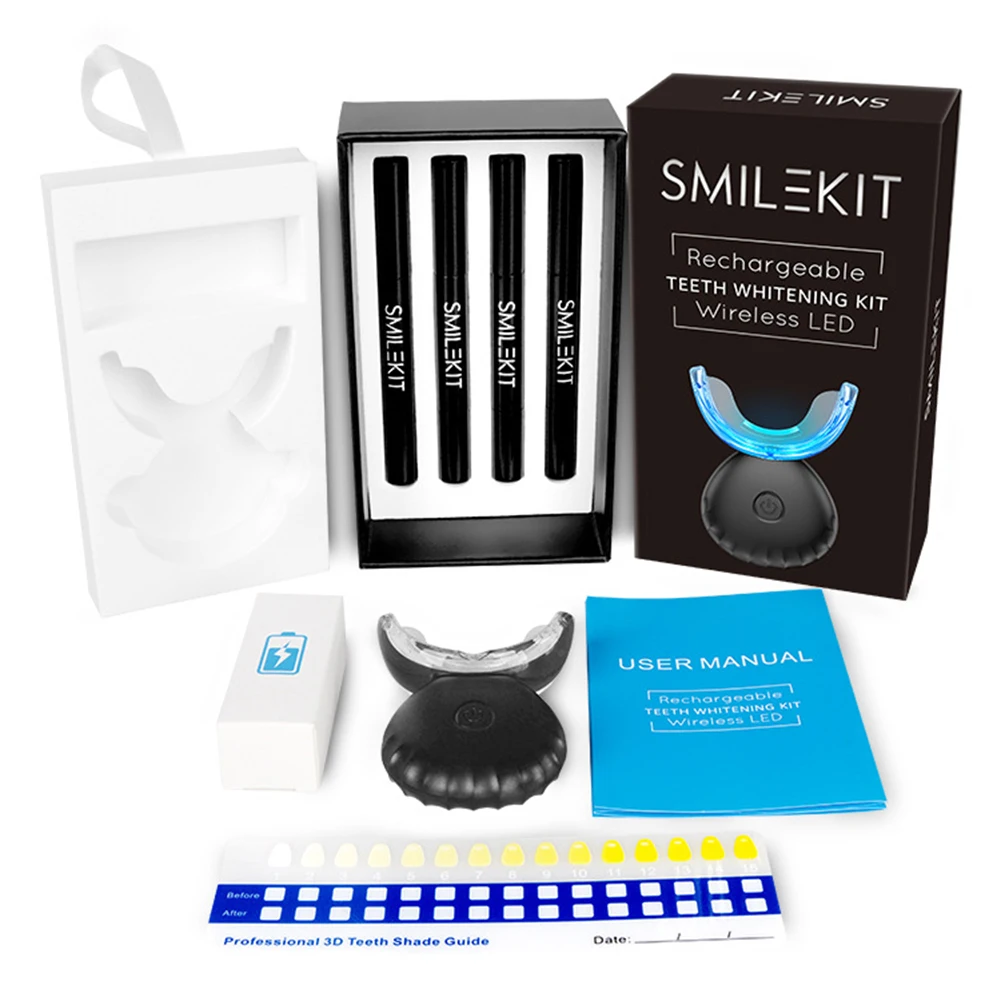 Dental Teeth Whitening Kit Min - Teeth Whitening Led Kit review and price