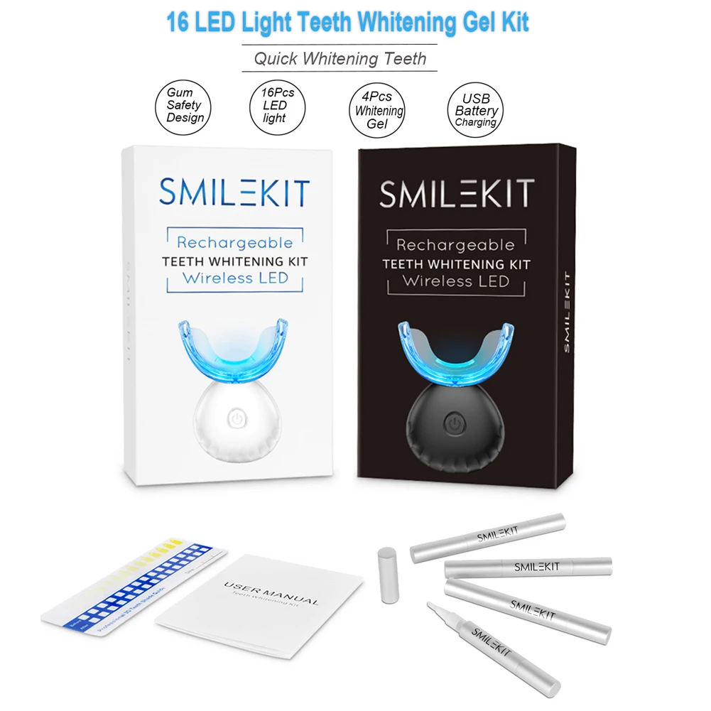 Dental Teeth Whitening Kit Min - Teeth Whitening Led Kit review and price