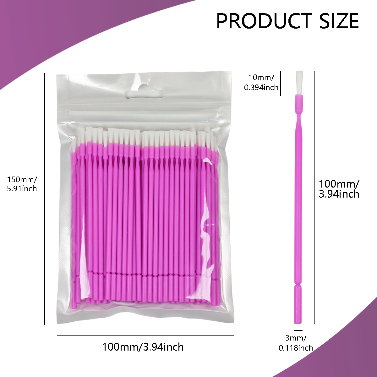 100Pcs Dental Disposable Micro - Teeth Whitening Brush review and price