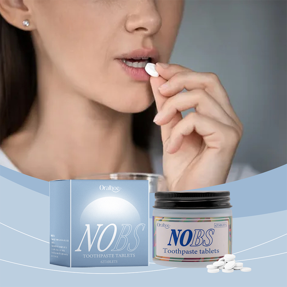NOBS Toothpaste Tablets - Nano - Teeth Whitening Xylitol review and price