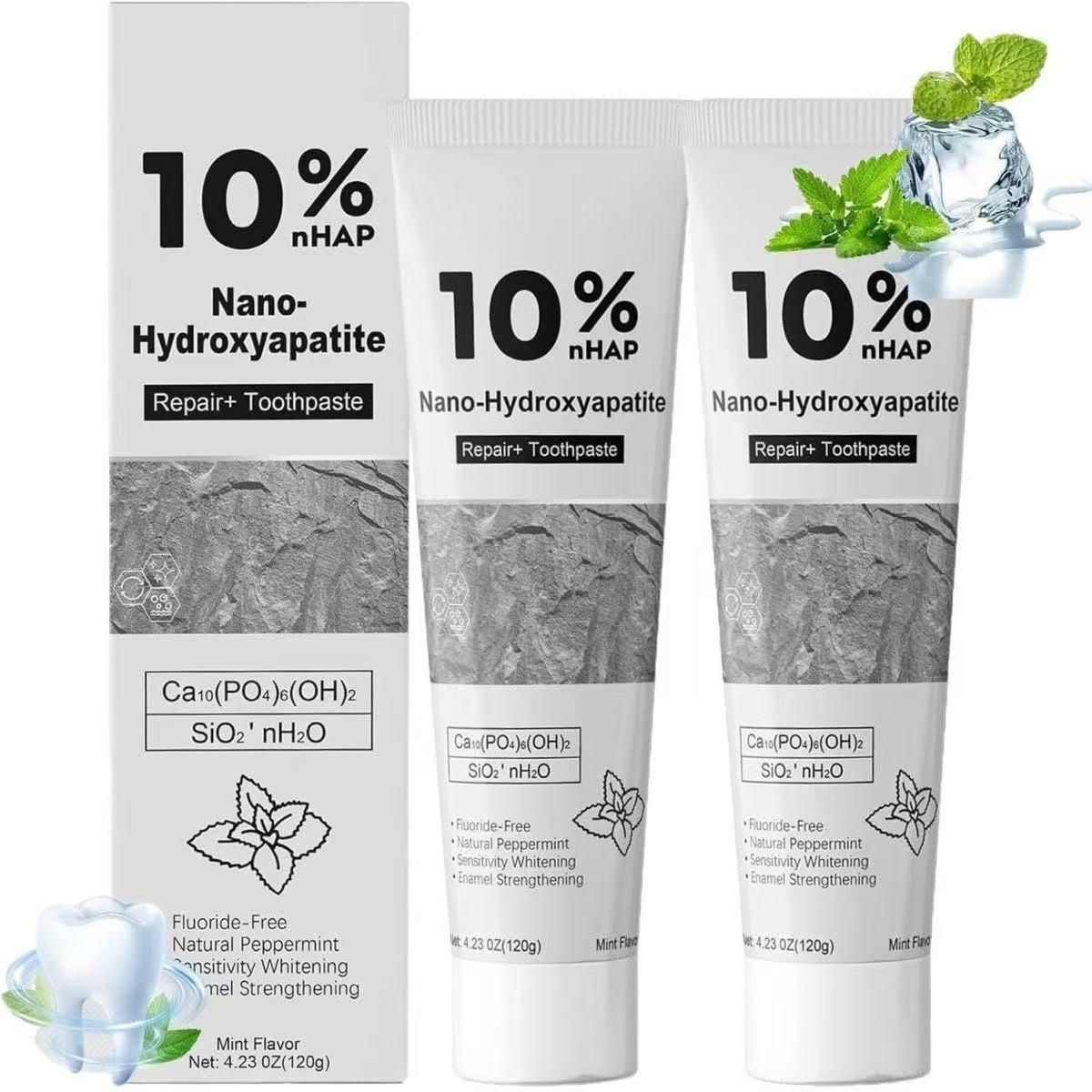10% Nano Hydroxyapatite Whiten - Teeth Whitening Toothpaste review and price