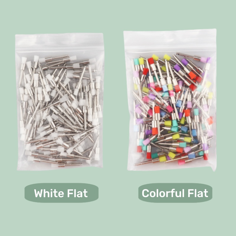 100Pcs Dental Prophy Brush, Fl - Teeth Whitening Brush review and price