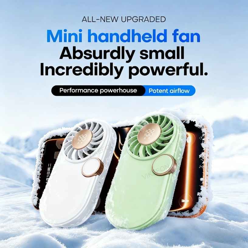 11000RPM Mini Pocket Fan Lipst - Led Mouth Tray review and price