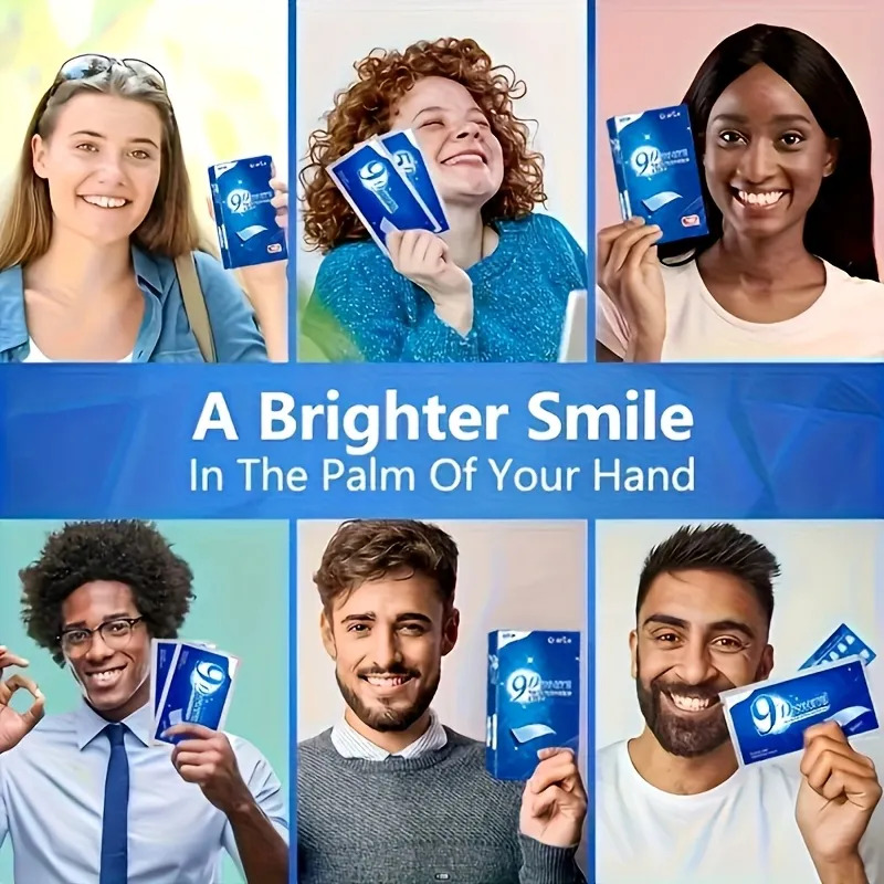 Teeth Whitening Strips - 9D Te - Teeth Whitening Effects review and price